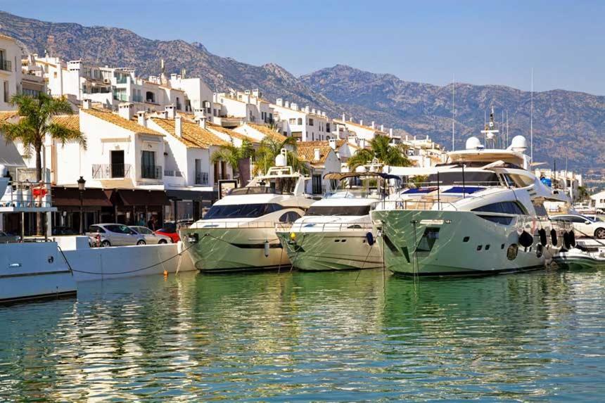 Beach & Puerto Banus Marbella Penthouse Exterior foto